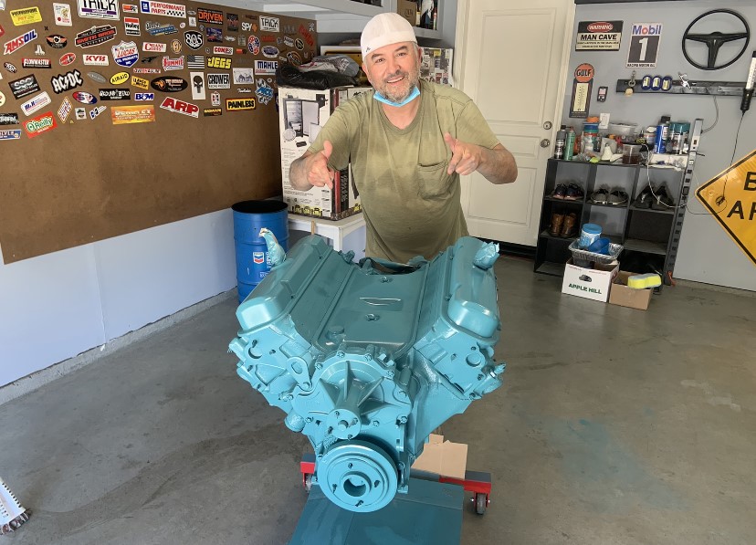 Pontiac 350 engine
